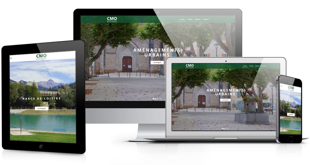 site web responsive luthier