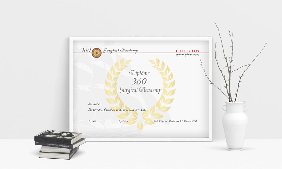 Diplôme 360 Surgical Academy