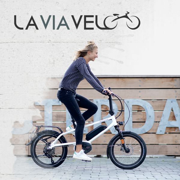 Site web et logo magasin de vélo électrique Avignon