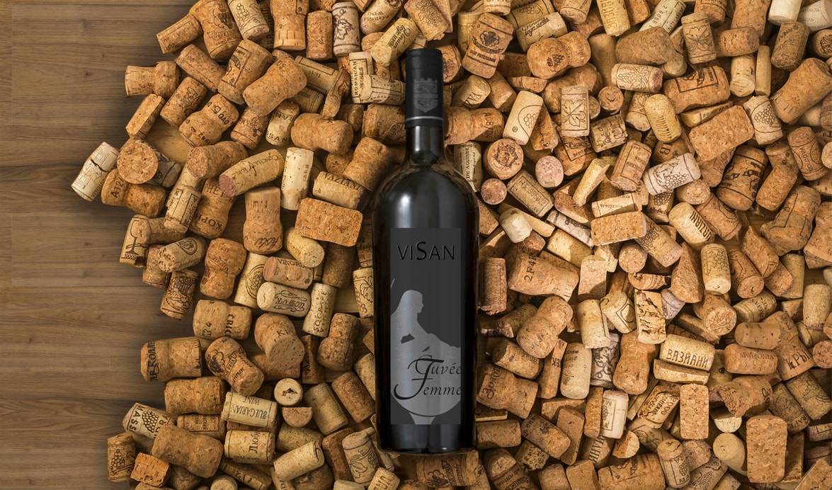 étiquette vin